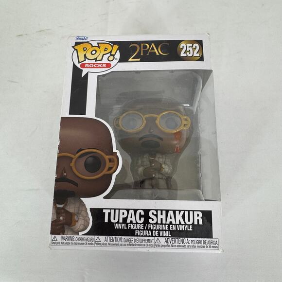 5 for $25| Funko POP Rocks Tupac Loyal to the Game 252 - Picture 3 of 8